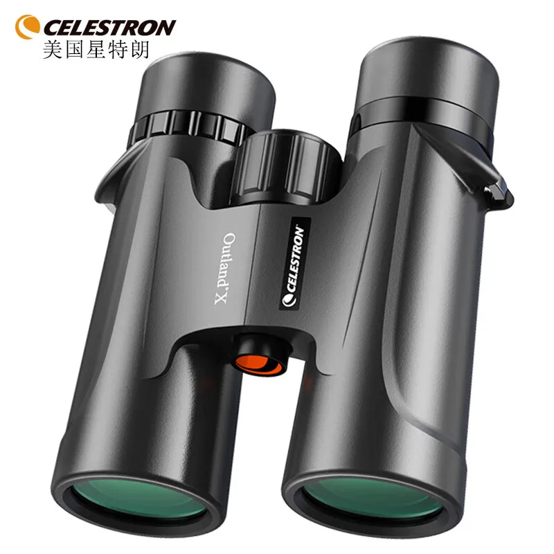 

Celestron Outland X 8x42 10x42 Black Binoculars Waterproof for adult multi-coated optics and BaK-4 prism telescopes
