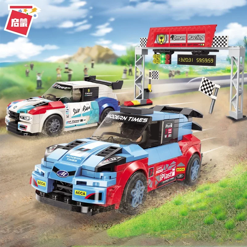 

Sprint With Full Speed Creative Cool Cars Model Building Bricks Toy For 6 Years Old And Up With 450 Pieces birthday Gifts