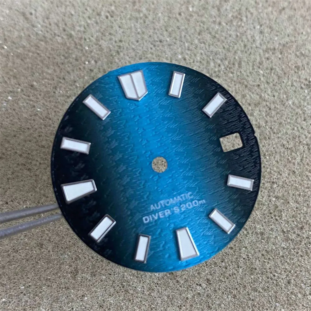 

Watch Modified Green Luminous Dials for NH35/36/4R/7S Movement Watch Dial Replacement Parts