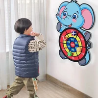 self adhesive dart board target sports game target sticky ball throw educational board game indoor and outdoor educational toys