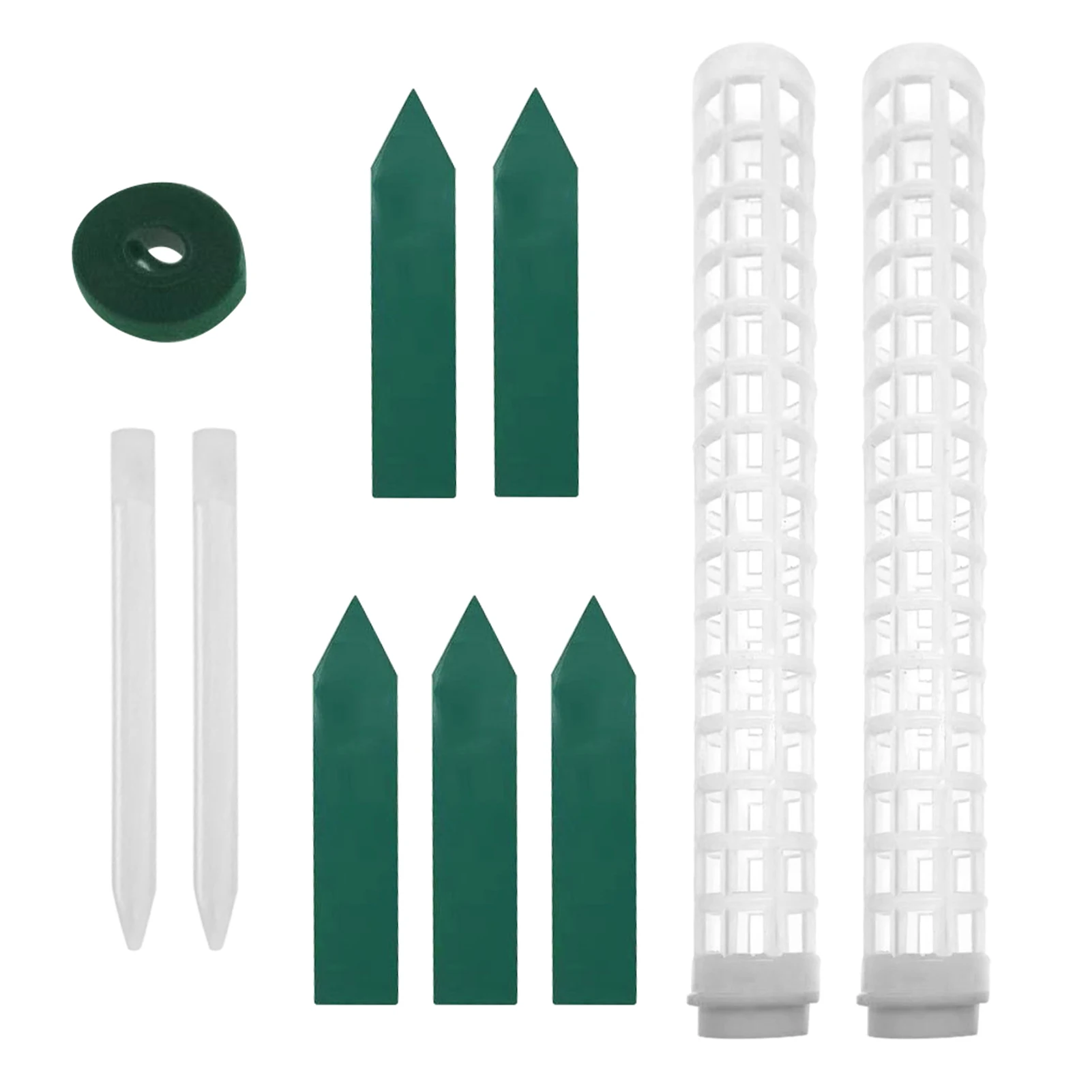 

10 шт. этикетки для поддержки балкона, пластиковые палочки для мытья внутри помещения, универсальный держатель для подъема растений