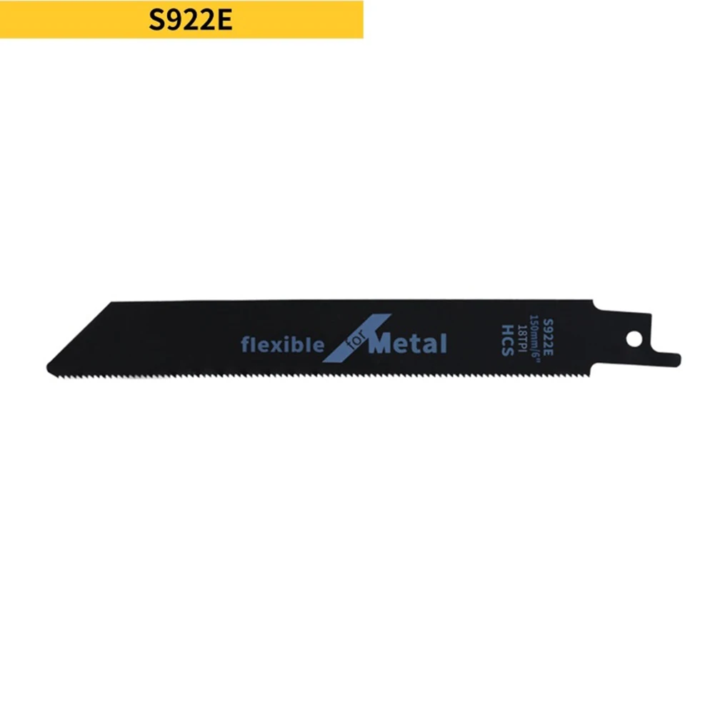 

150mm 225mm Reciprocating Saw Blades S922H S922E S611D S1011D HCS Jigsaw Blade Saber Special Woodworking Metal Cutting Cutters