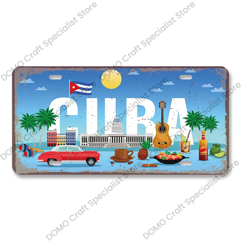 

Металлическая табличка "Деревенский пейзаж"