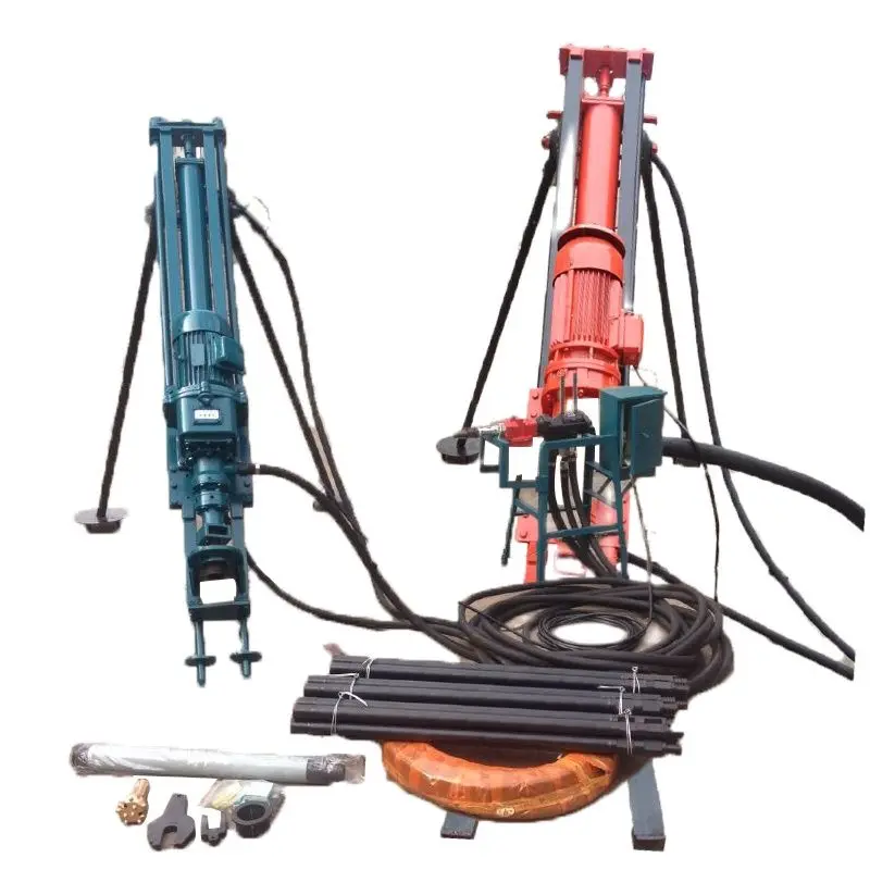 

YG 25m Drilling Diameter 100mm Depth Deep Blast Hole Portable DTH Rig Equipment Professional Rock Machine