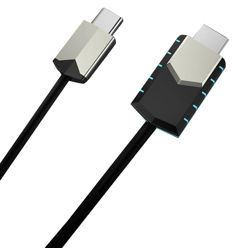 

Кабель для преобразования Type-C в HDMI 4K 30 Гц подходит для iPad Pro, Xps13, Pixelbook, Chromebook, Surface Pro