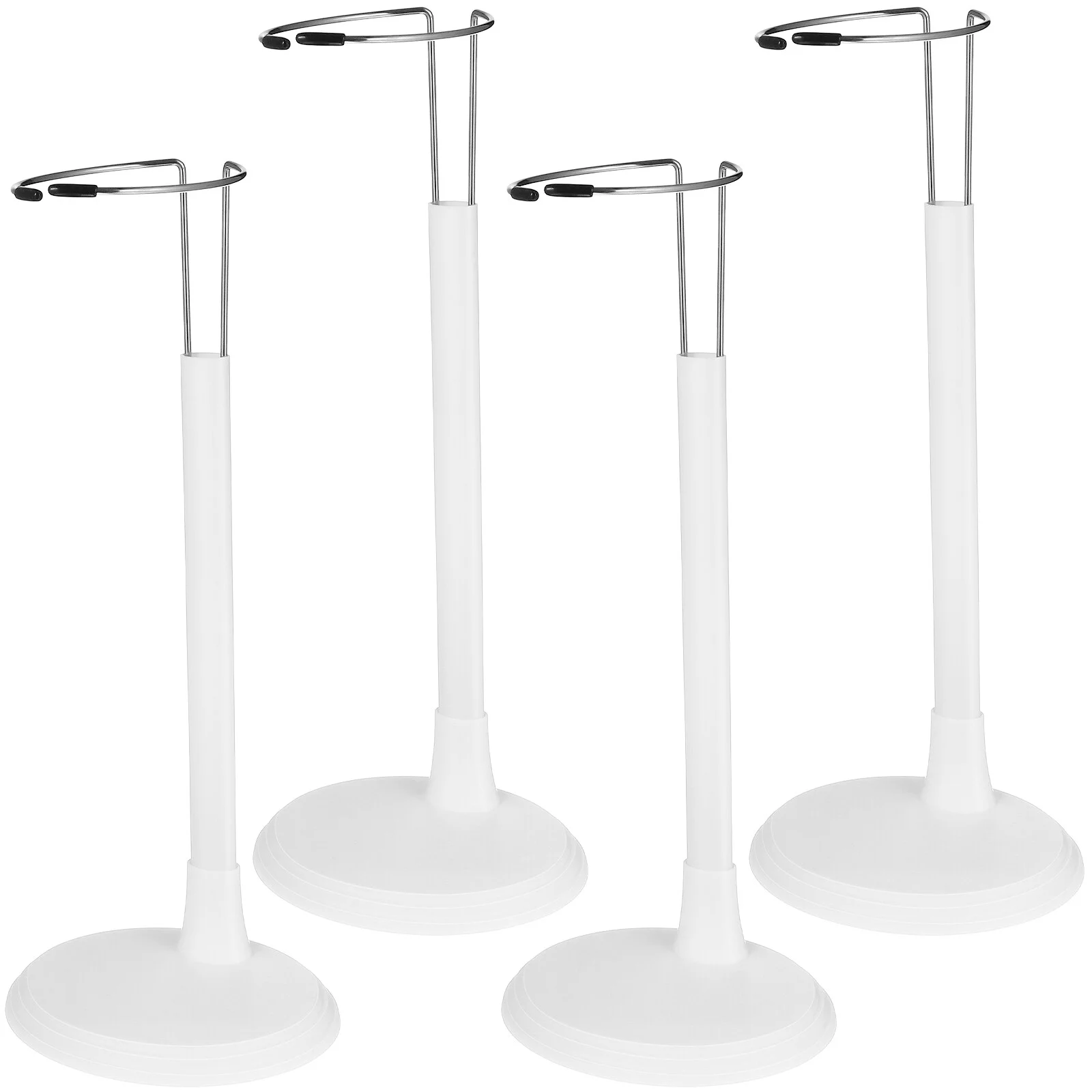 

4 Pcs Bracket Action Figure Stand Holder Organizers Plastic Display Stands Support Holders Mannequins Baby