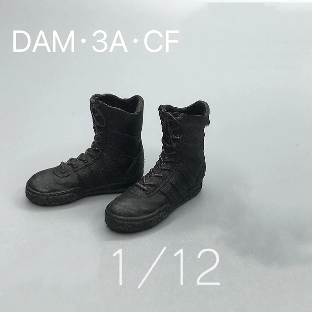 1/2th 3ATOYS модные армейские солдатские однотонные Ботинки модель обуви для обычных 6-дюймовых экшн-фигурок аксессуары