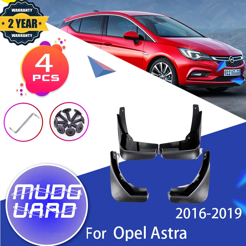 

Mudflap Mudguard Fender For Opel Vauxhall Astra K GSi OPC 2016 2017 2018 2019 Front Rear Wheels Splash Mud Guards Accessories