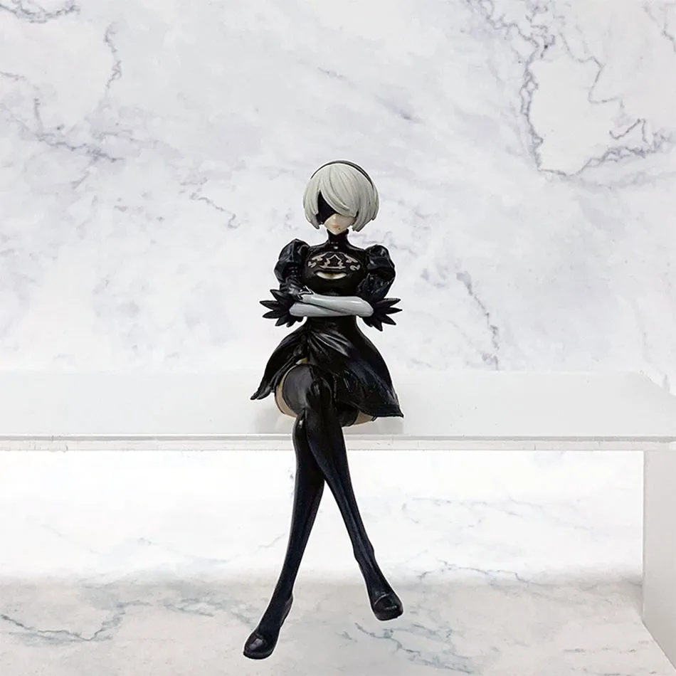 Фото Новый SEGA Nier:automata Ver1.1A 2B Yorha No. 2, 9S Тип B 9S Премиум Chokonose Фигурка Аниме Mdel Игрушки Коллекционный Подарок №5