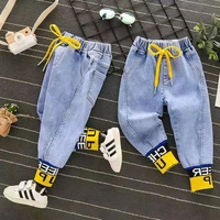 childrens jeans spring and autumn new childrens clothing casual soft jeans korean version baby boy long pants 2 4 6 8 y