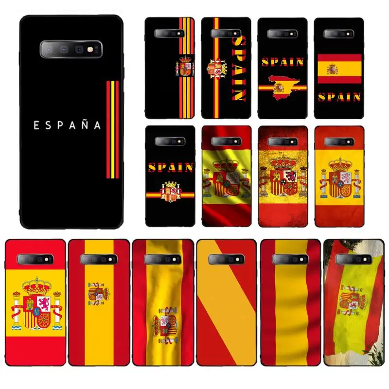 

MaiYaCa Spain Coat of Arms Flag Phone Case for Samsung S10 21 20 9 8 plus lite S20 UlTRA 7edge