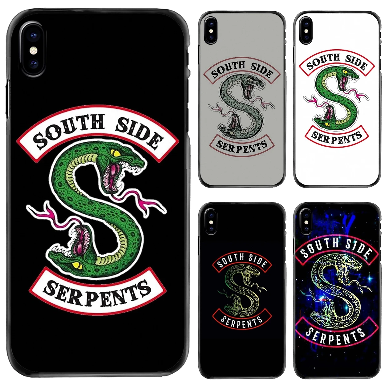

Hard Phone Case American Riverdale SouthSide Serpent For Apple iPhone 11 12 13 14 Pro MAX Mini 5 5S SE 6 6S 7 8 Plus 10 X XR XS