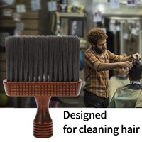 barber professional neck face duster brushes hair clean soft hairbrush salon cutting hairdressing styling make tools