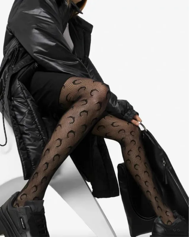 

Весна-лето 108554, новый узор, модные Универсальные шелковые чулки с полумесяцем, сетчатые чулки, колготки, трусы M2