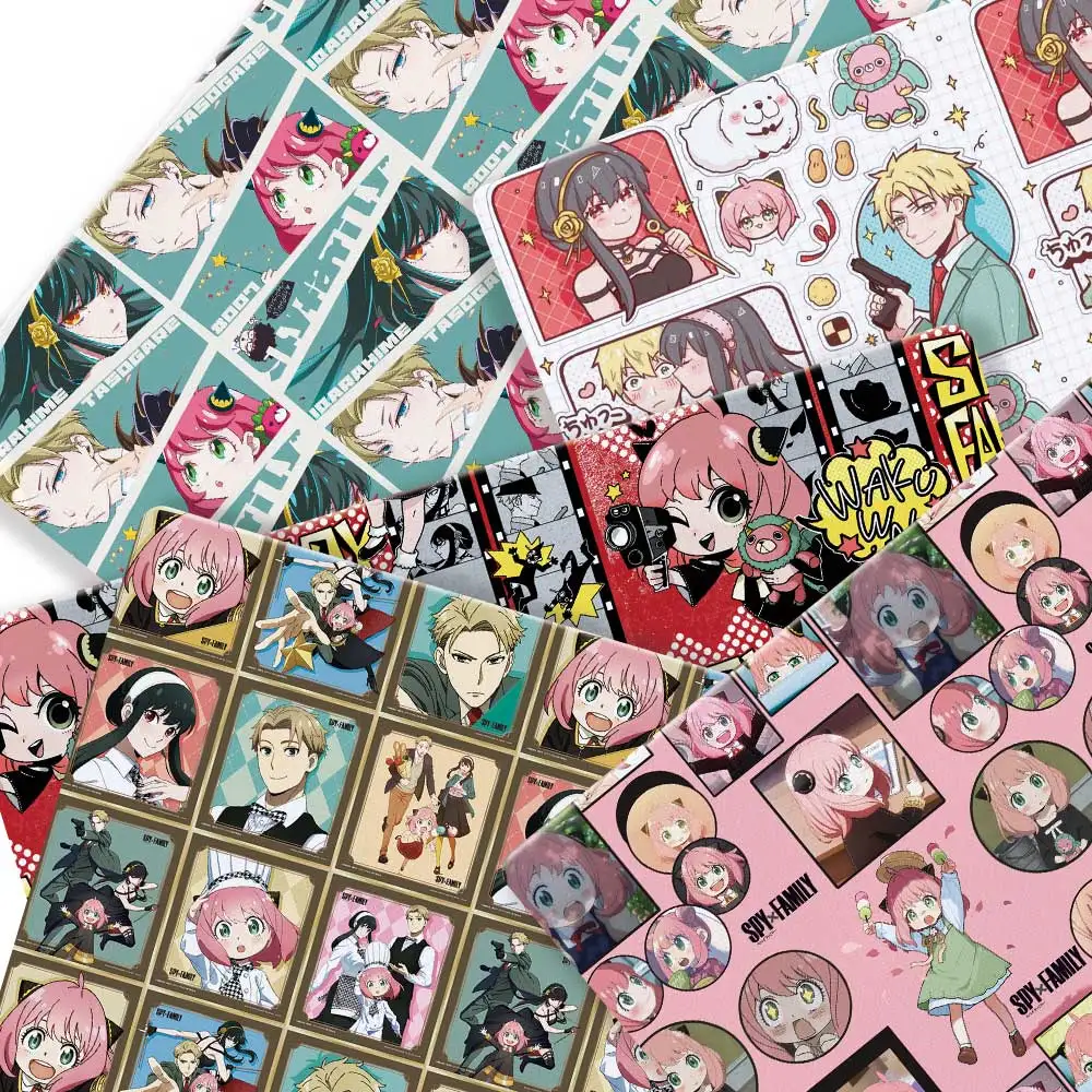 

Cartoon Spy DIY handmade sewing patchwork quilting dress home sheet 140cm printed fabric