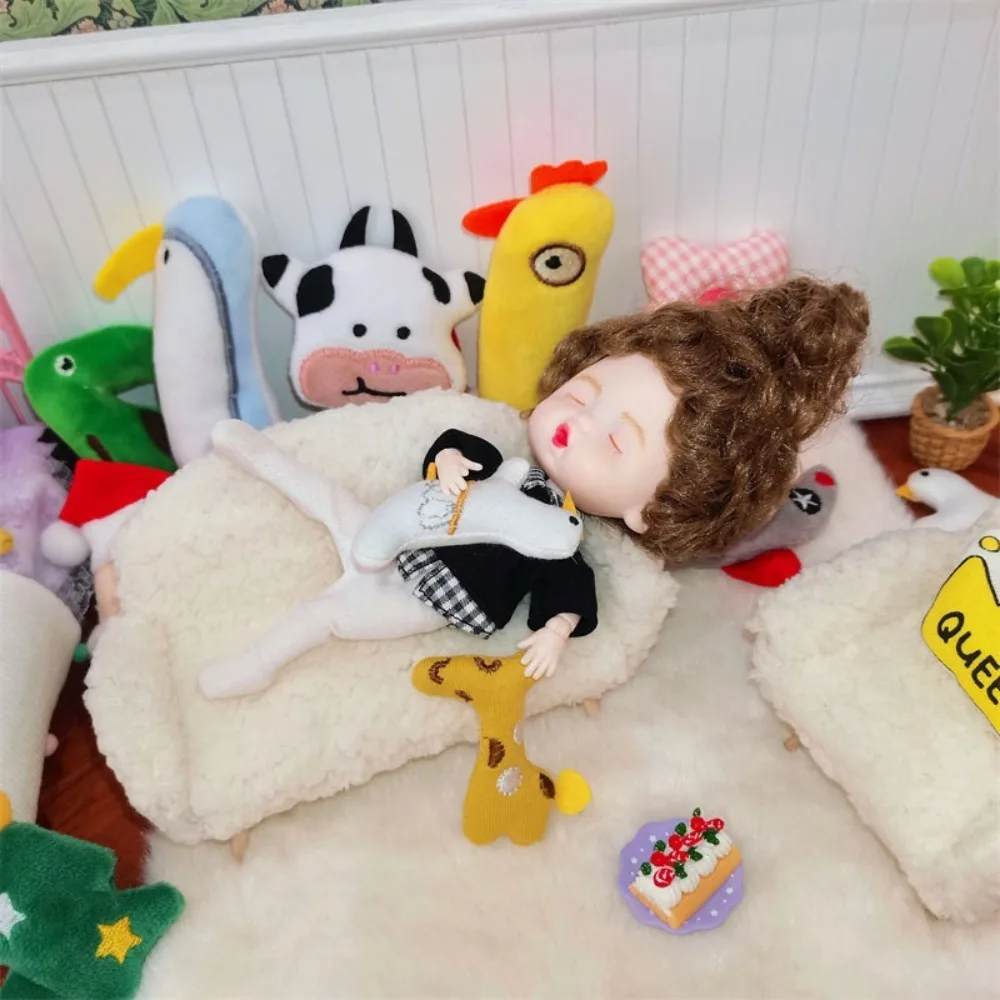 1/12 кукольный домик плюшевый диван модель мебели винтажный для кукольного домика