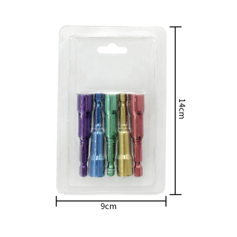 

5 шт. 8 мм втулка под патрон магнитное сверло адаптер 6,35 мм шестигранный хвостовик цветные инструменты мастерское оборудование Ручные Инстр...