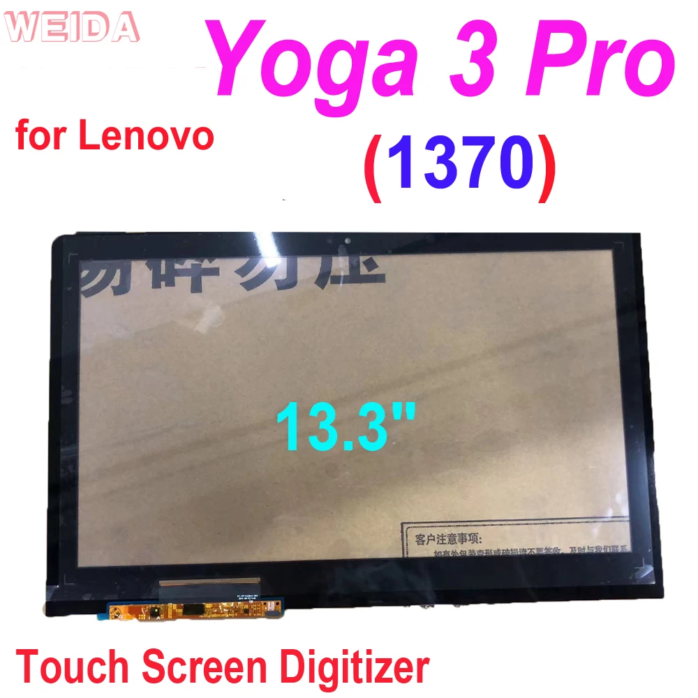 

Сенсорный дигитайзер 13,3 дюйма для Lenovo Yoga 3 Pro 1370 LTN133YL03, сенсорная панель для Lenovo Yoga3 Pro, сменная сенсорная панель