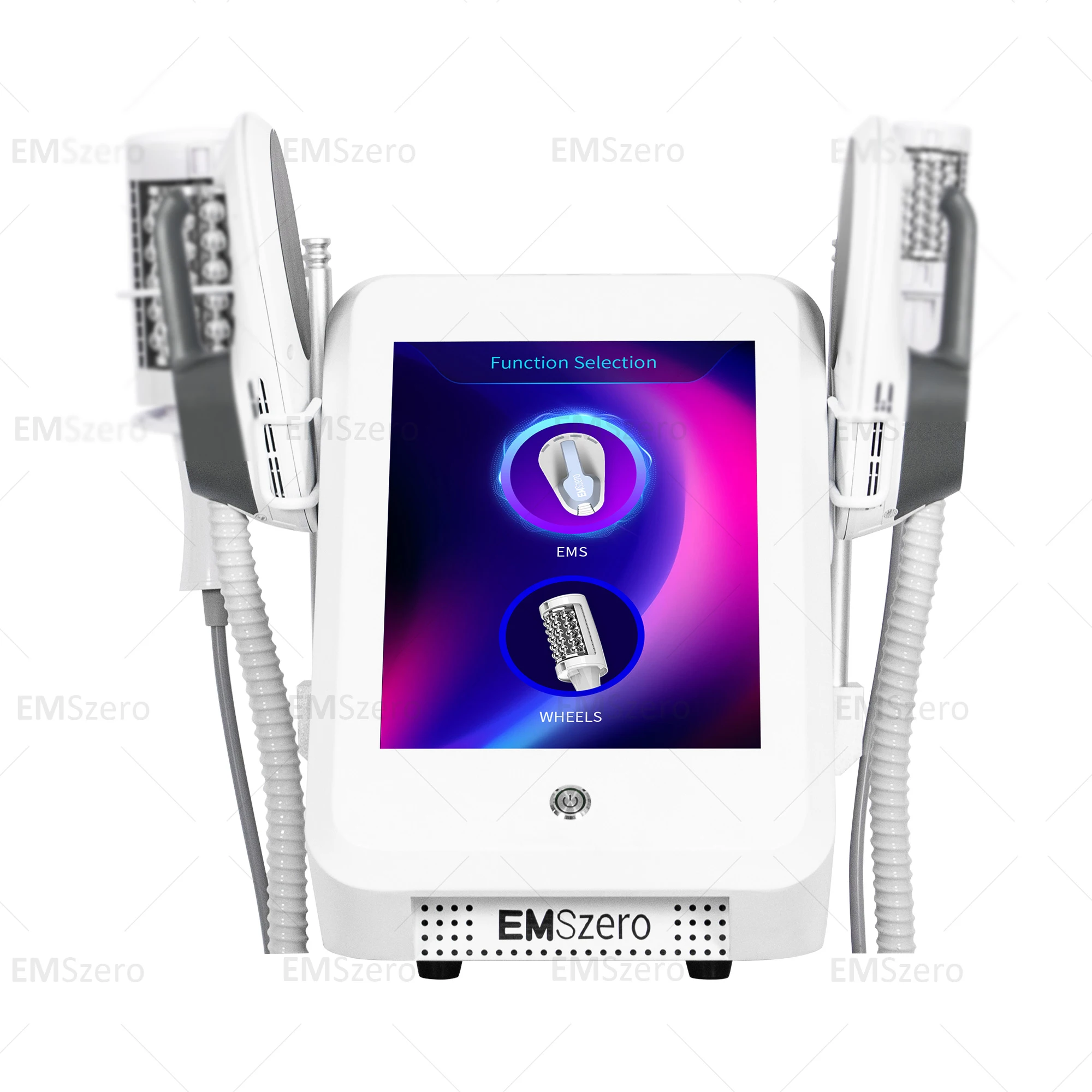 Машина EMSZERO с внутренним шариком 2 ручки массажная 40K вакуумная 5D машина для