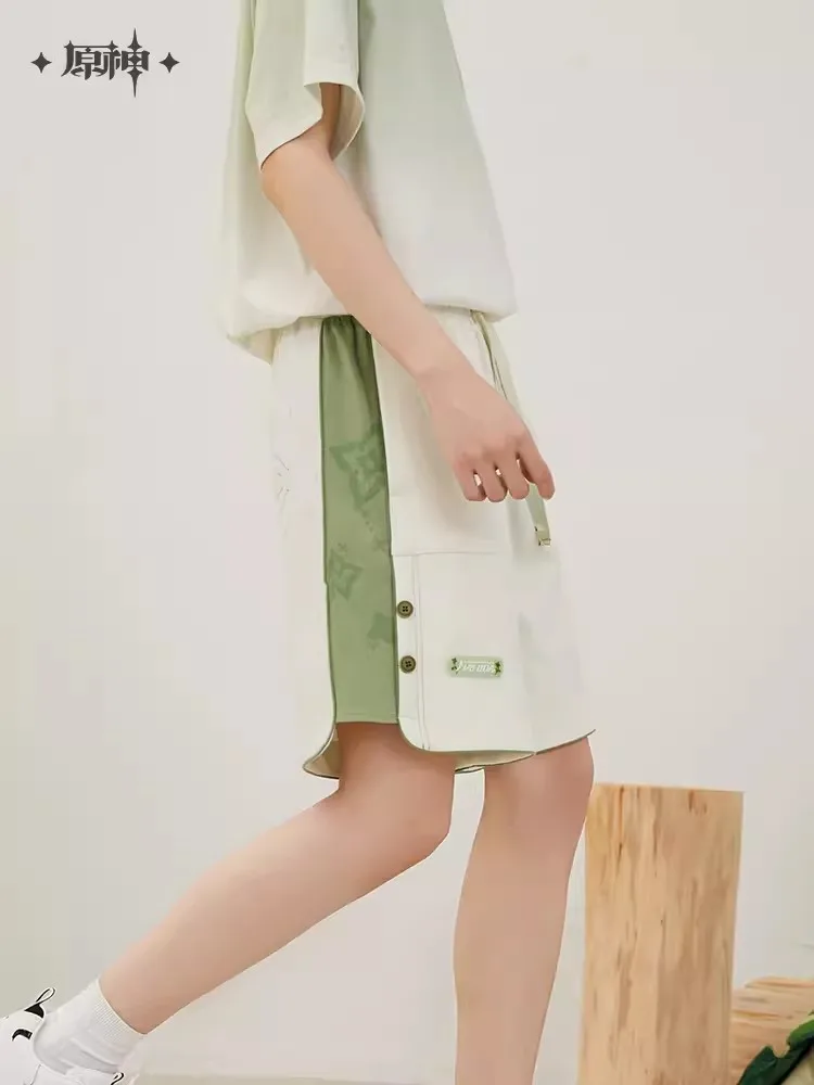 Genshin Impact Official Collaboration Shorts Nahida Collection Cosplay Dress Up Unisex Couple Dress Kawaii Clothing miHoYo New P