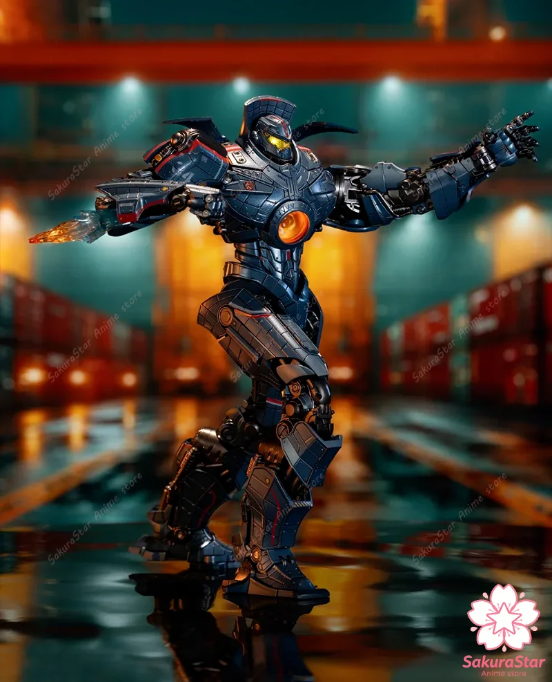 Фото В наличии: Фигурка GONG Pacific Rim Gipsy Danger, 25 см (10 дюймов), из сплава, изысканная модель меха, коллекционная игрушка, подарок. №2