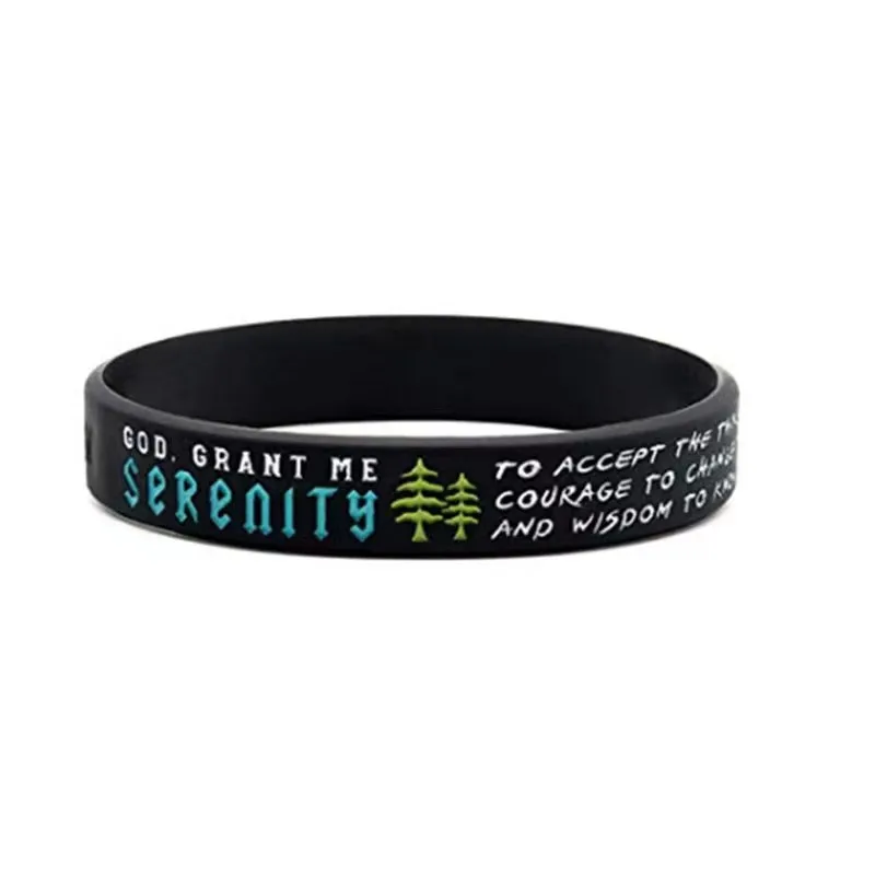 1 шт./4 шт. резиновый браслет для мужчин и женщин