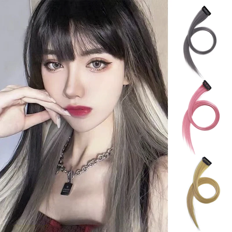 

Simulation Wig Hairpin Naturally Soft Multicolor Diy Color Number 016-038