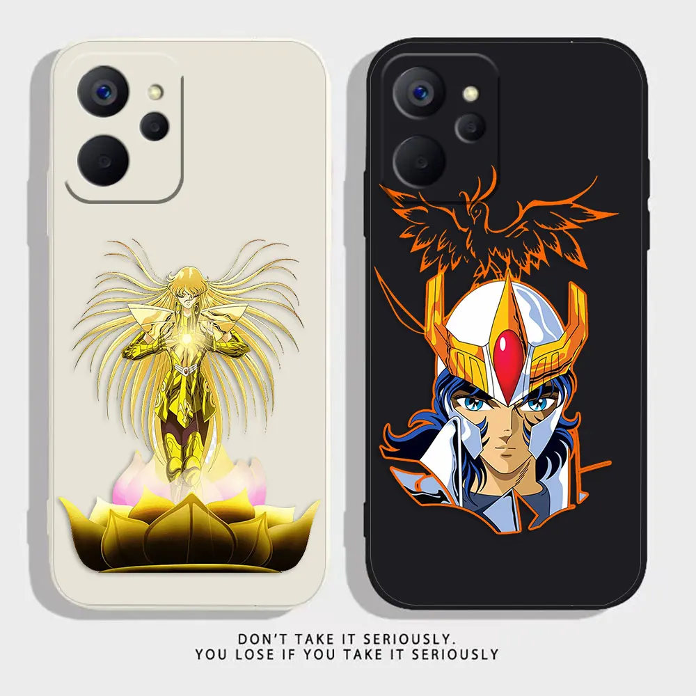 

Anime S-Saint Seiya Phone Case For OPPO Realme 10 9 8 8I C30 C31 C33 C35 C55 GT NEO 2 3 5 NARZO 50 5G Case Funda Cqoue Shell