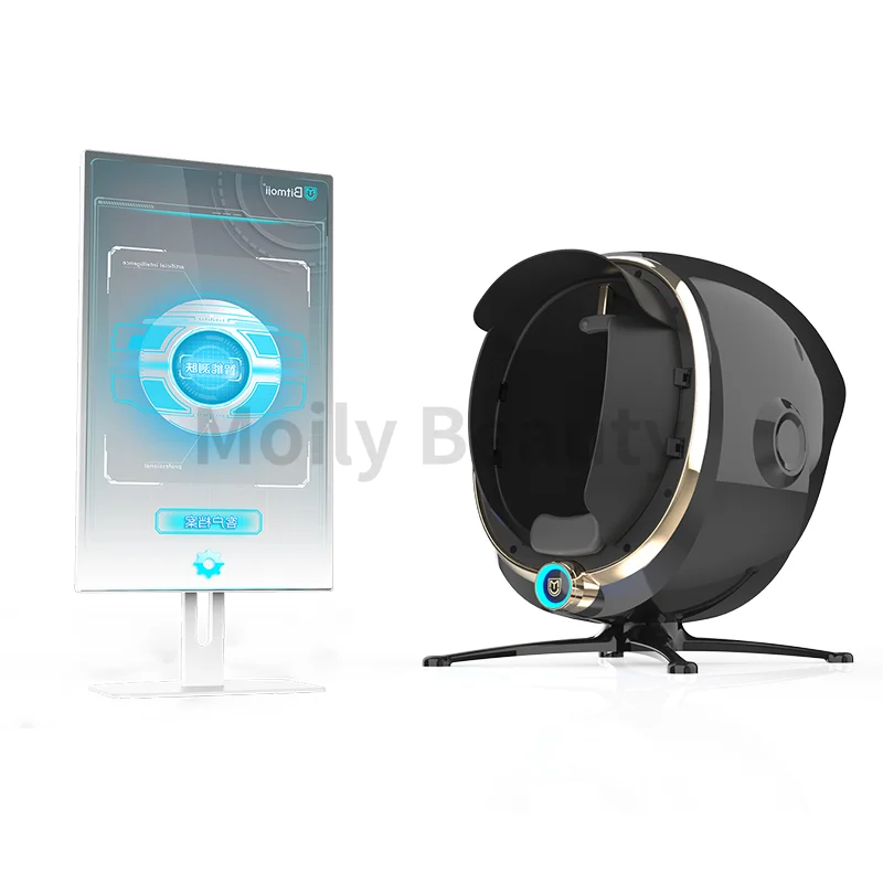 

2023 best selling Skin Analyzer Machine 3D Facial Scanner Care Face Camera Portable Beauty Salon Equipment With 21.5" tablet