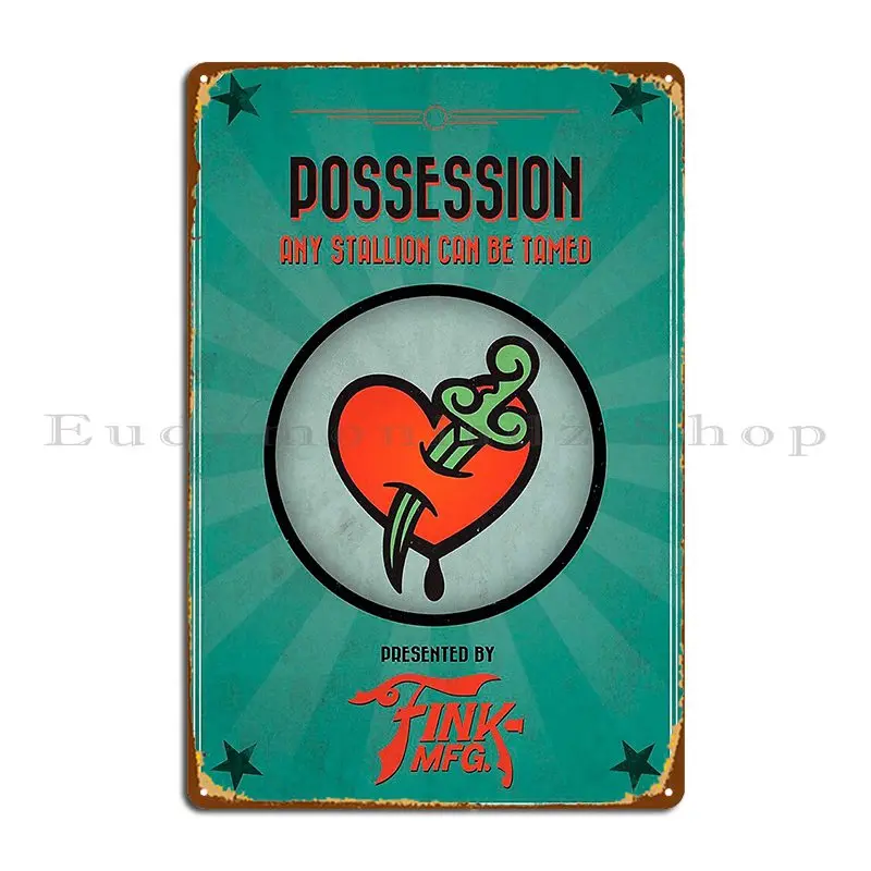 Декоративный металлический знак настенная пещера персонализированный дизайн