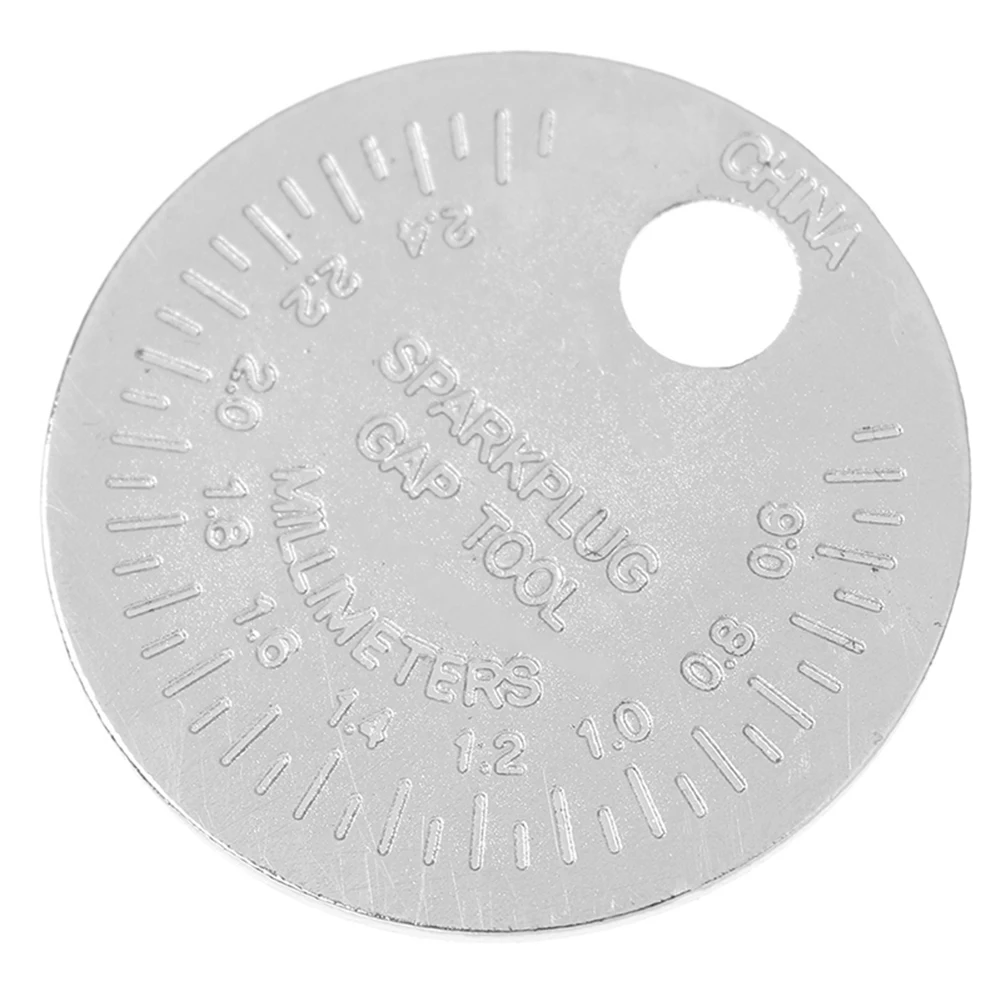 Инструмент для измерения свечи зажигания монетного типа 0 6-2 4 мм калибр шпинера