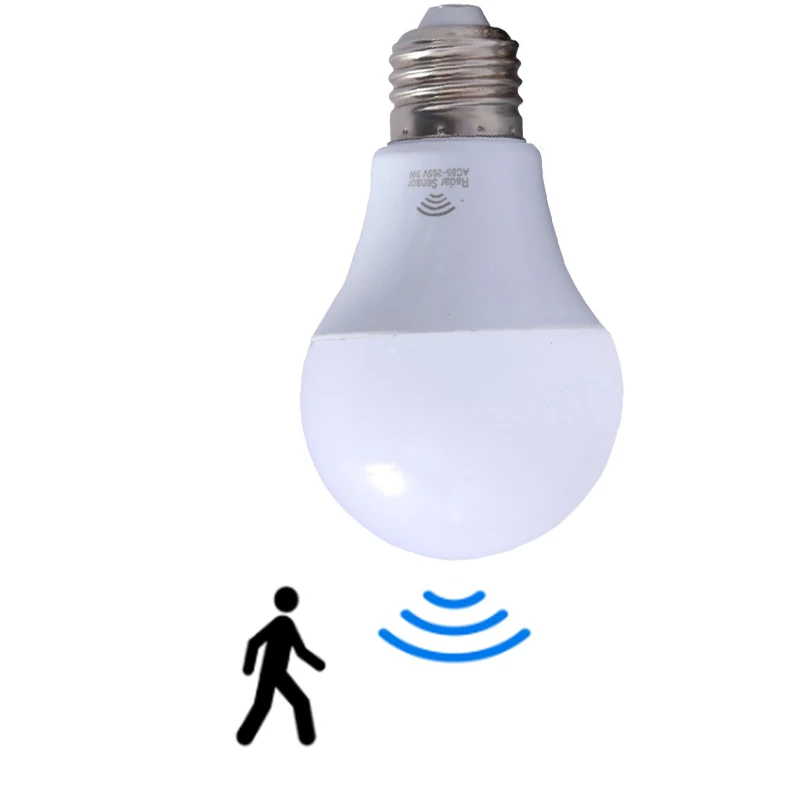 

HIGHY Радарная светодиодная лампа E27 7Вт/9Вт/12Вт