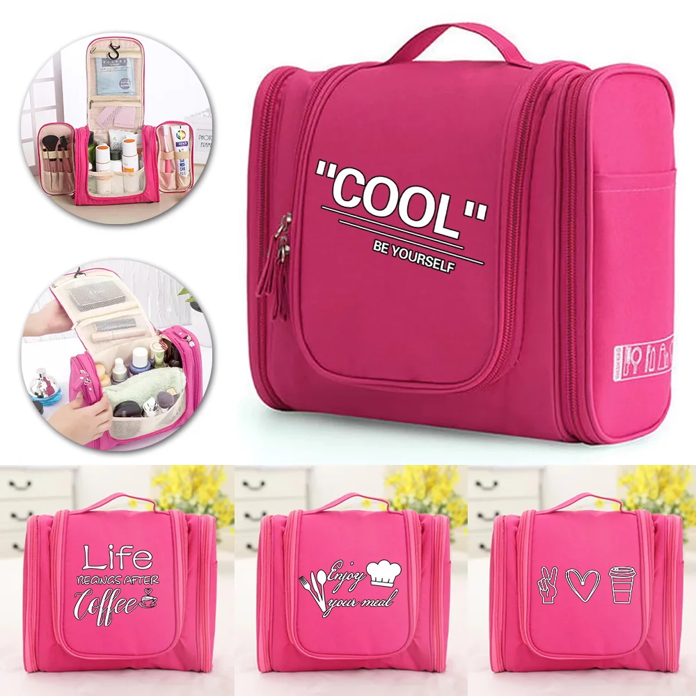 

Women Makeup Bags Travel Outdoor Waterproof Cosmetic Bag Portable Female Bag Zipper Storage MakeUp Handbag Cosmetics Organizer