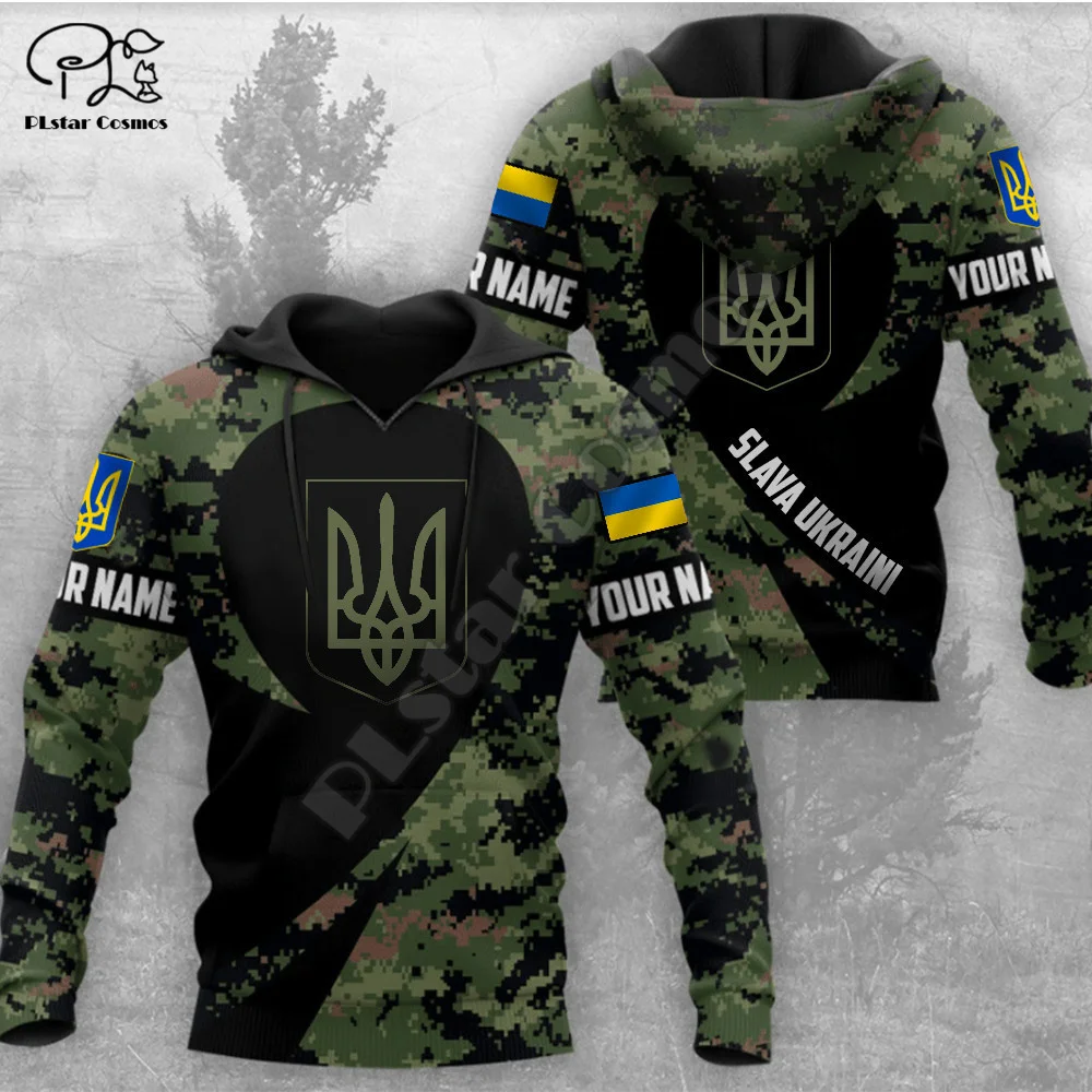 

Country Flag Ukraine Army Camo Soldier Ukrainian Pullover Tracksuit 3DPrint Men/Women Harajuku Casual Funny Jacket Hoodies 7X