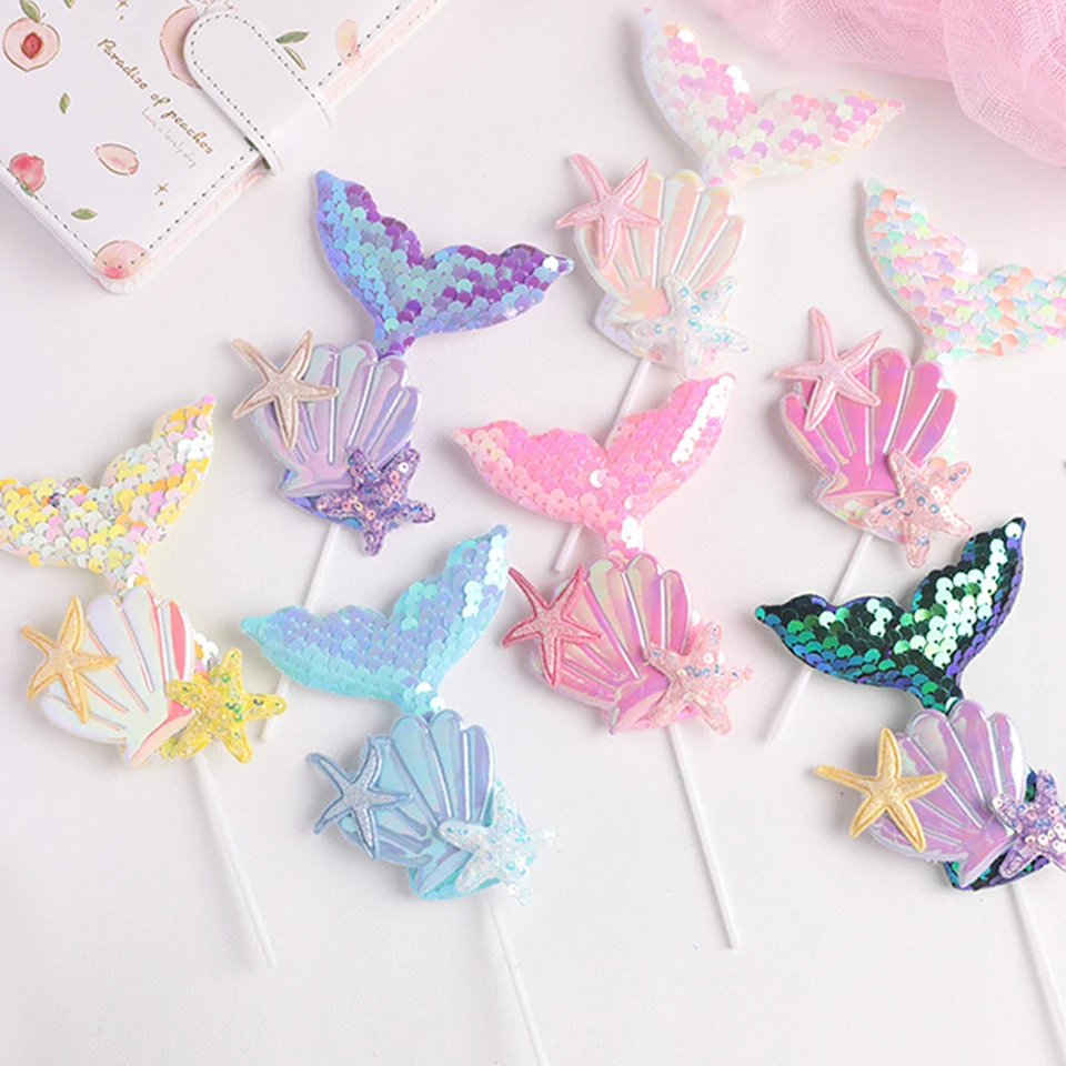 

1 шт., украшение для торта «Русалочка»