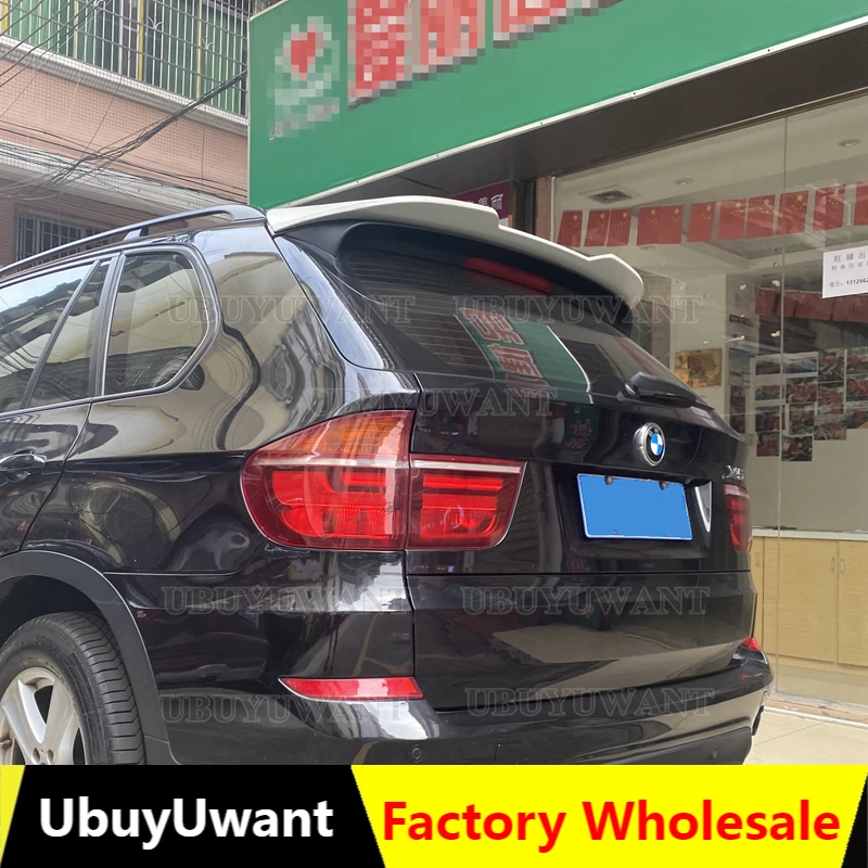 

Высококачественный спойлер на крышу для BMW X5 E70 2006-2013 года, заднее крыло из АБС-пластика, заводской стиль, комплект аксессуаров для корпуса