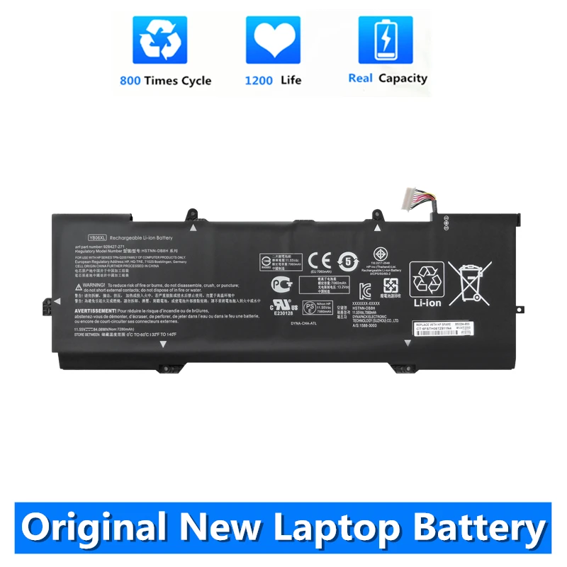 

CSMHY Original New YB06XL Laptop Battery For HP Spectre X360 15-CH000NO CH004NB CH011DX CH006NG 928427-271 HSTNN-DB8H HSTNN-DB8V