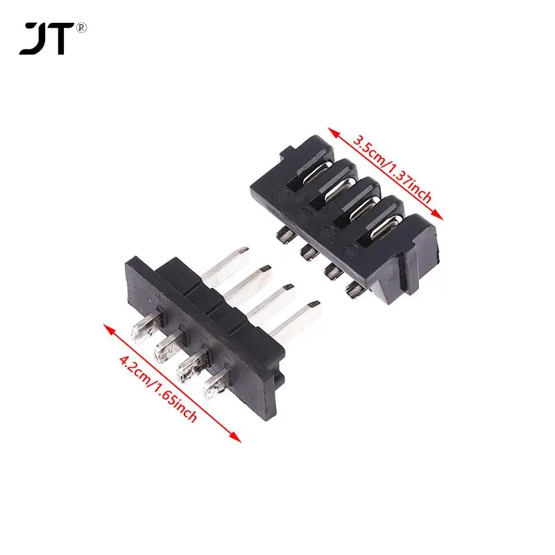 

Electric Bike Battery Box Discharge Connector Plug 4 Pins For Hailong E-bike Battery Power Plug Cycling Parts