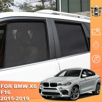 for bmw x6 f16 f86 2014 2019 f 16 car sunshade magnetic front windshield frame curtain cover rear side window sun shade shield