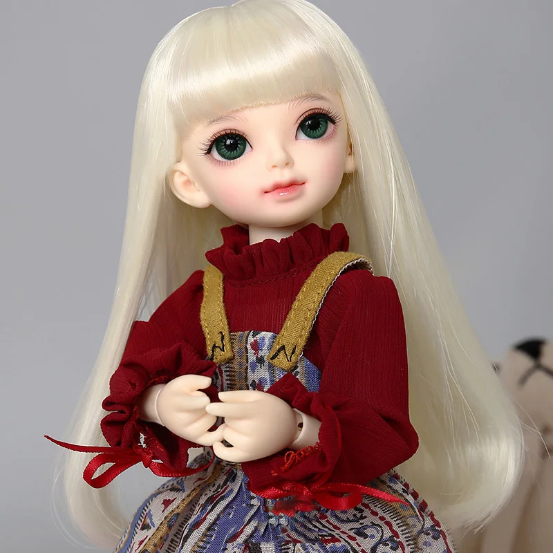 

BJD doll 1/6 set suitable for holiday toys gift 1/6 size bjd full set doll accessories (six points)