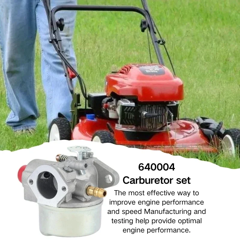 Карбюратор для Tecumesh OH195EA OHH65 OHH60 OHH55 OHH50 640004 640025 640014 640017 5HP 5.5HP 6.5HP Газонокосилка