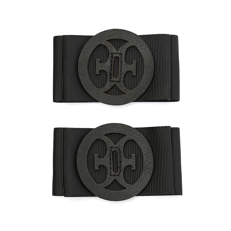 Handmade DIY Self-adhesive Leather Women's Bow Decorative Single Shoe Fish Mouth High Heel Top Decorative Tide  Shoe Decorations