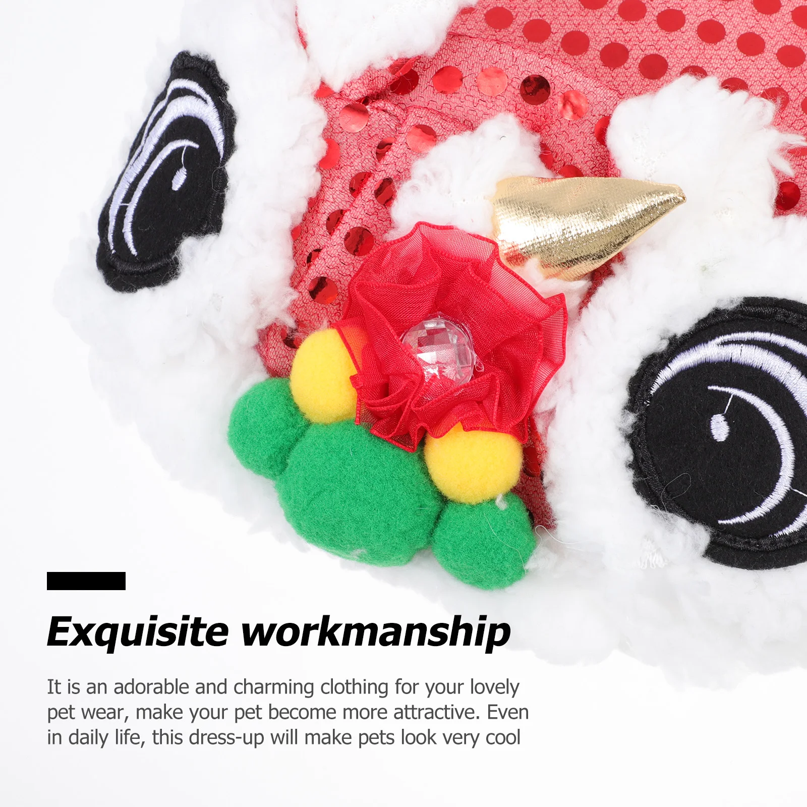 1 шт. новогодний мультяшный костюм для домашних животных |