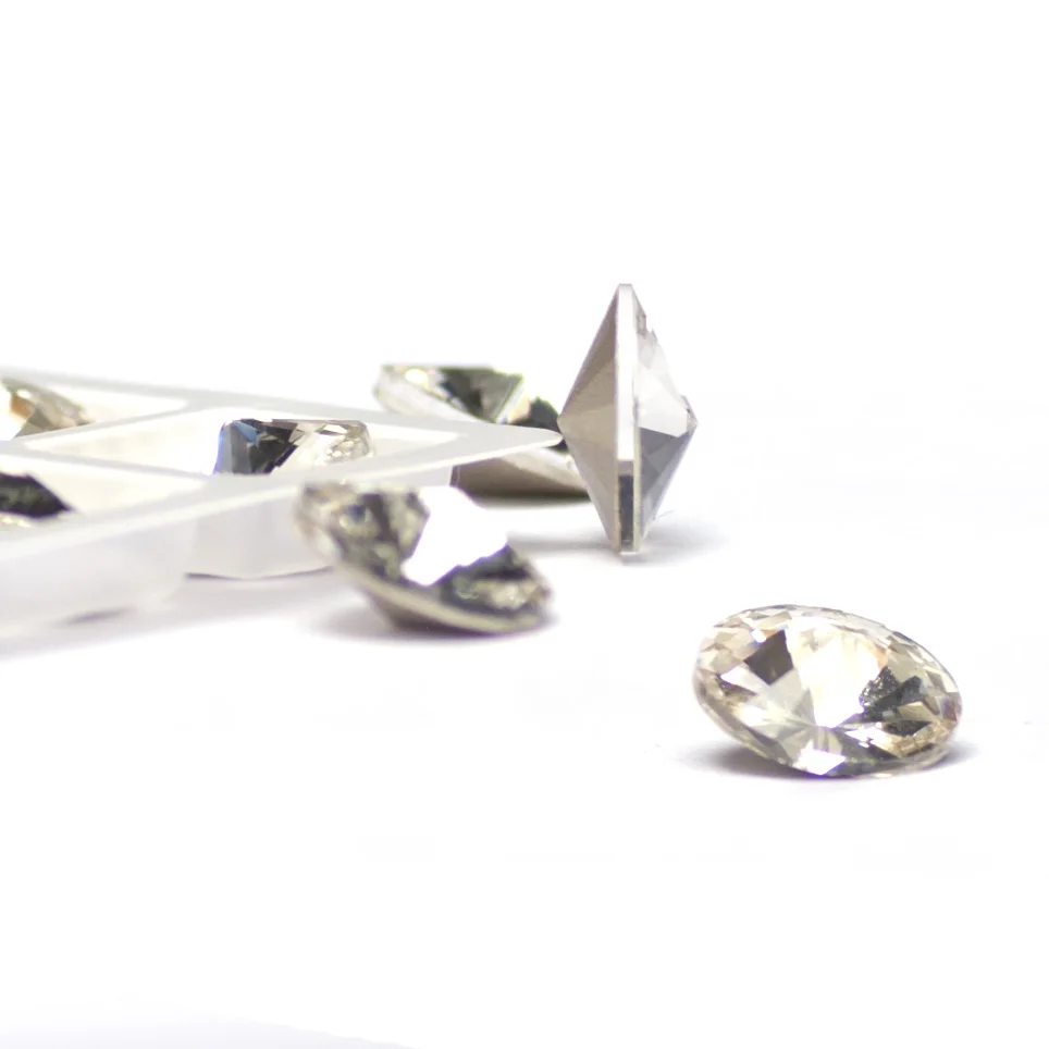 Высококачественные стразы в форме риволи 1122 хрустальные прозрачные K9 из стекла