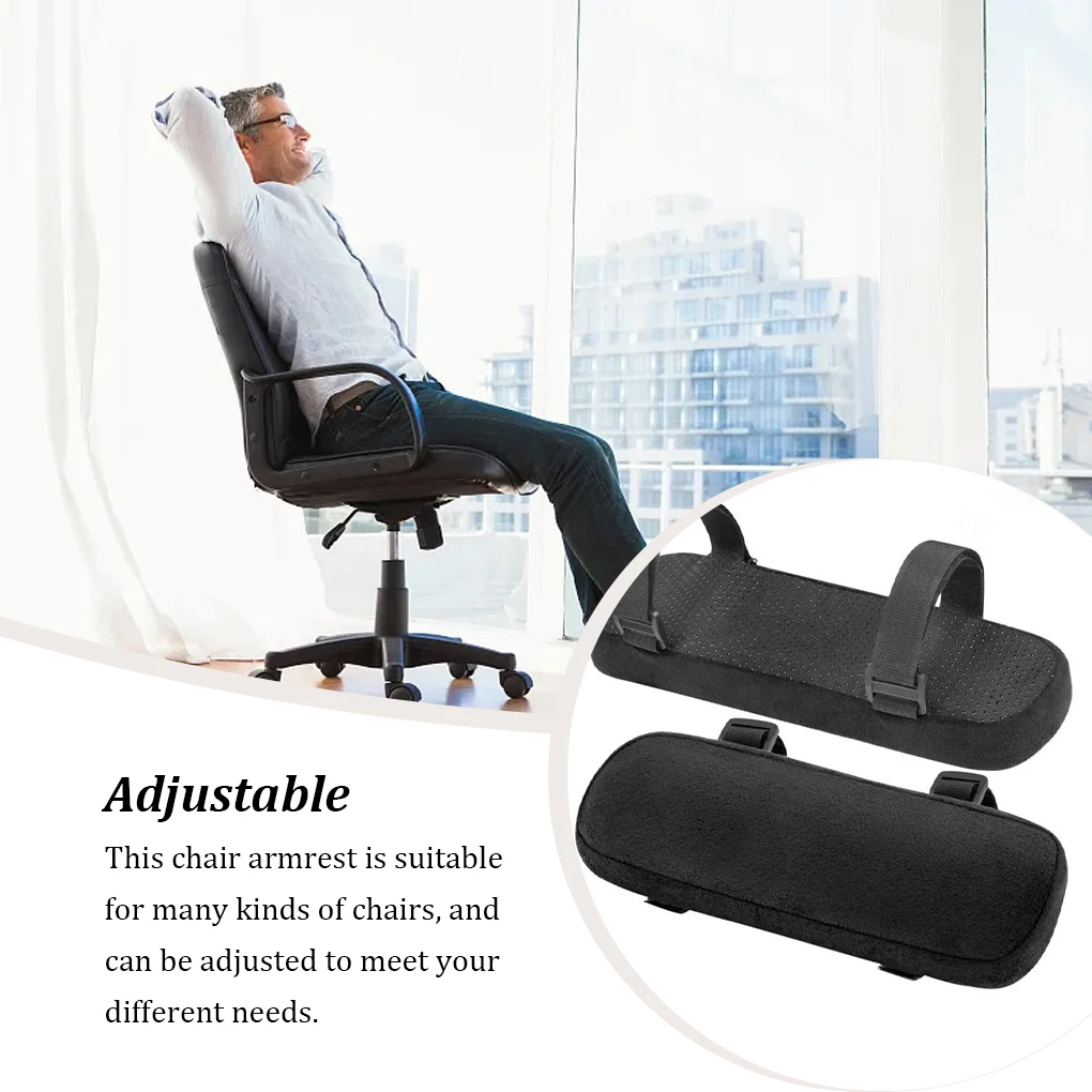 

1 Pair Chair Armrest Portable Stool Arm Support Cushion Arms Rest Pad