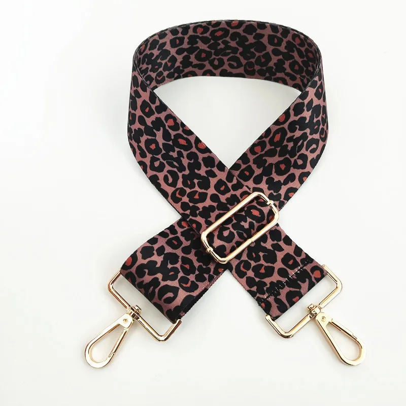 

Сменный ремень для женской сумки, аксессуары для багажа, ремешок на одно плечо через плечо с леопардовым принтом, 5 см