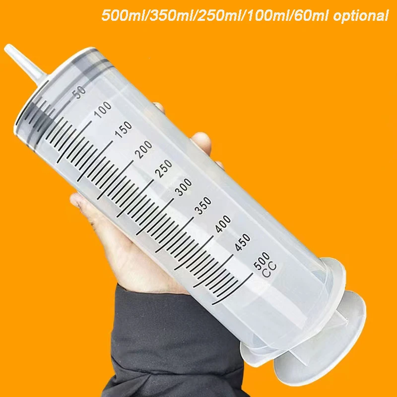 

Большой Шприц-помпа для домашних животных Seringa, Большой Шприц для клизмы, многоразовые измерения емкости, для кормления животных