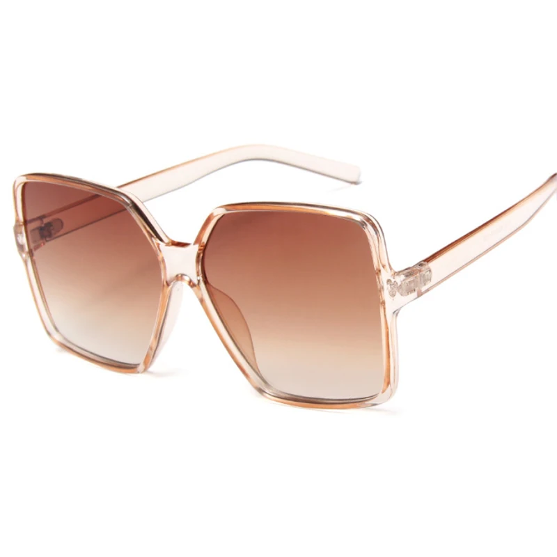 

Higody Fashion Women Oversize Sunglasses Gradient Plastic Brand Designer Female Sun Glasses UV400 lentes de sol mujer