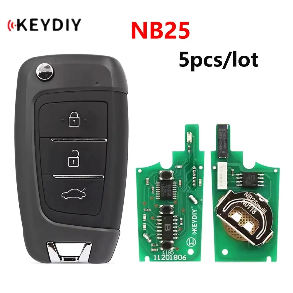 

KEYDIY NB25 3-кнопочный дистанционный автомобильный ключ серии NB Многофункциональные универсальные автомобильные аксессуары для KD900 + URG200 KD-X2 Инструменты 5 шт./лот