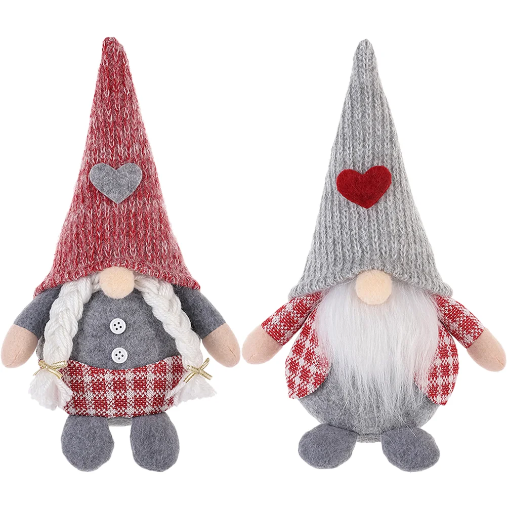 

Gnome Day Valentine Plush Gnomes S Decor Ornament Valentines Dwarf Faceless Decorations Party Desktop Festival Nisse Norwegian